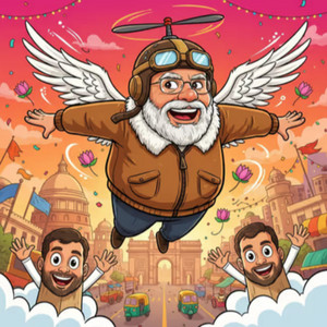 Flying Modi Game APK